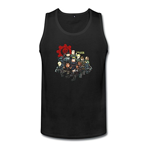 6302114540774 - ZHAOHUI AWESOME MENS O-NECK GEARS OF WAR TANK TOP TEES XL