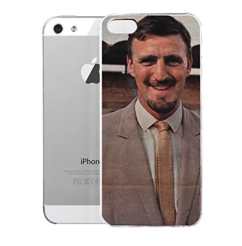 6303175644739 - WELIANS IPHONE CASE JIMNYHIIL JH SKY BLUE LEGEND NOW IN CARE HOME COVENTRY CITY FORMER ENGLISH FOOTBALL MANAGERS IPHONE 5/5S CASE