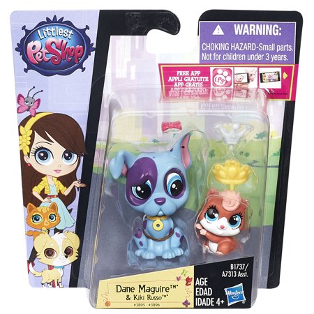 0630509275311 - LITTLEST PET SHOP PET PAWSABILITIES DANE MAGUIRE AND KIKI RUSSO DOLL