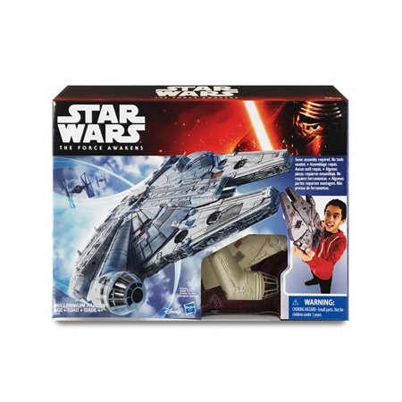 0630509336241 - STAR WARS: THE FORCE AWAKENS | MILLENNIUM FALCON | MODEL TOY SPACE-SHIP | 9.5 X 7 INCHES