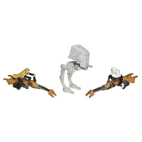 0630509337682 - STAR WARS RETURN OF THE JEDI MICRO MACHINES 3-PACK ENDOR FOREST BATTLE