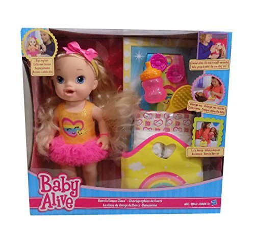 0630509353460 - BABY ALIVE DARCIS DANCE CLASS BLONDE HAIR DOLL
