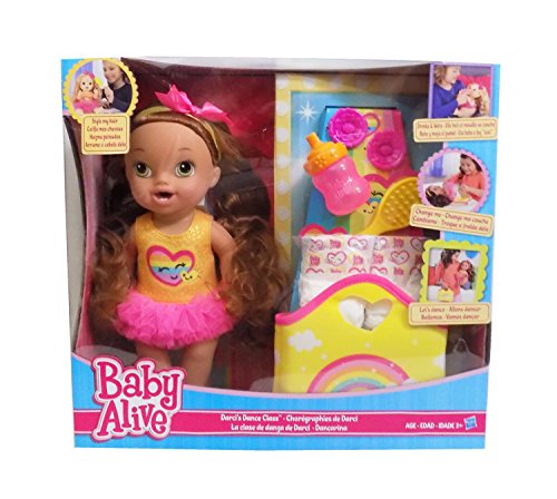 0630509355242 - BABY ALIVE DARCIS DANCE CLASS BROWN HAIR DOLL