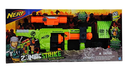 Nerf doominator zombie strike metralhadora - original e super conservada em  perfeito estado.