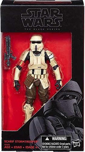 0630509496488 - STAR WARS, 2016 THE BLACK SERIES, SCARIF STORMTROOPER (ROGUE ONE) EXCLUSIVE ACTION FIGURE, 6 INCHES