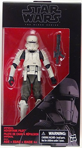 0630509498659 - STAR WARS: ROGUE ONE, THE BLACK SERIES, IMPERIAL HOVERTANK PILOT ACTION FIGURE, 6 INCHES