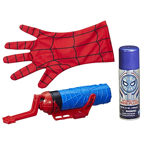 0630509613397 - MARVEL SPIDER-MAN SUPER WEB SLINGER, 2-IN-1 SHOOTS WEBS OR WATER, GREAT WEB SHOOTER TOY FOR HALLOWEEN COSTUME, ROLE-PLAY TOYS, 5 YEAR OLD BOYS AND GIRLS AND UP