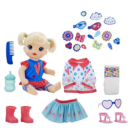 0630509674879 - BABY ALIVE SO MANY STYLES BABY (BLONDE STRAIGHT HAIR DOLL)