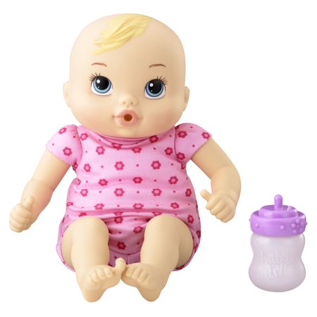 0630509675579 - BABY ALIVE LUV N SNUGGLE BABY DOLLS, BLONDE HAIR, AGES 18 MONTHS+