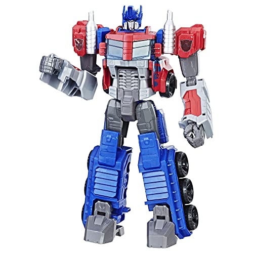 0630509728473 - TRANSFORMERS TOYS HEROIC OPTIMUS PRIME ACTION FIGURE - TIMELESS LARGE-SCALE FIGURE, CHANGES INTO TOY TRUCK - TOYS FOR KIDS 6 AND UP, 11-INCH (AMAZON EXCLUSIVE)