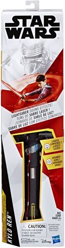 0630509766277 - STAR WARS KYLO REN ELECTRONIC RED LIGHTSABER TOY FOR AGES 6 AND UP