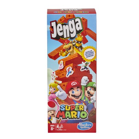 0630509948819 - HASBRO GAMES JENGA: SUPER MARIO EDITION GAME, BLOCK STACKING TOWER GAME FOR SUPER MARIO FANS, AGES 8 AND UP