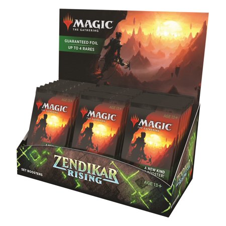 0630509951529 - MAGIC: THE GATHERING ZENDIKAR RISING SET BOOSTER BOX | 30 PACKS (360 CARDS) | FOIL IN EVERY PACK