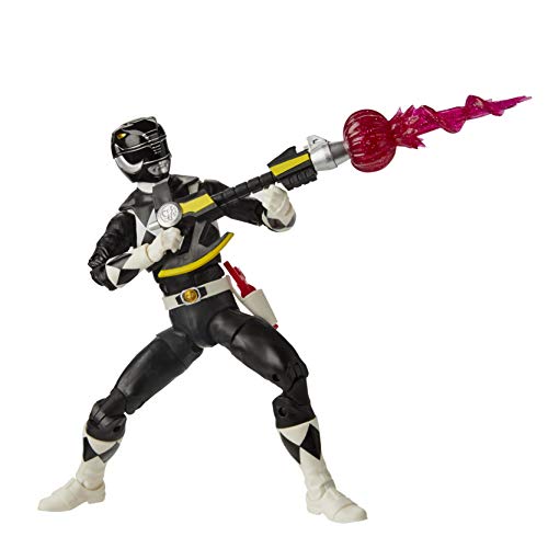 0630509960439 - POWER RANGERS LIGHTNING COLLECTION MIGHTY MORPHIN BLACK RANGER 6-INCH PREMIUM COLLECTIBLE ACTION FIGURE TOY WITH ACCESSORIES