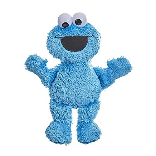 0630509987795 - SESAME STREET LITTLE LAUGHS TICKLE ME COOKIE MONSTER, TALKING, LAUGHING 10-INCH PLUSH TOY FOR TODDLERS, KIDS 12 MONTHS AND UP, 10 INCHES