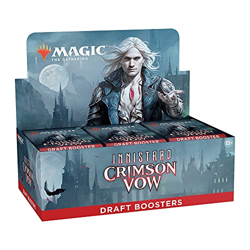 0630509993475 - MAGIC: THE GATHERING INNISTRAD: CRIMSON VOW DRAFT BOOSTER BOX | 36 PACKS + BOX TOPPER (541 MAGIC CARDS)