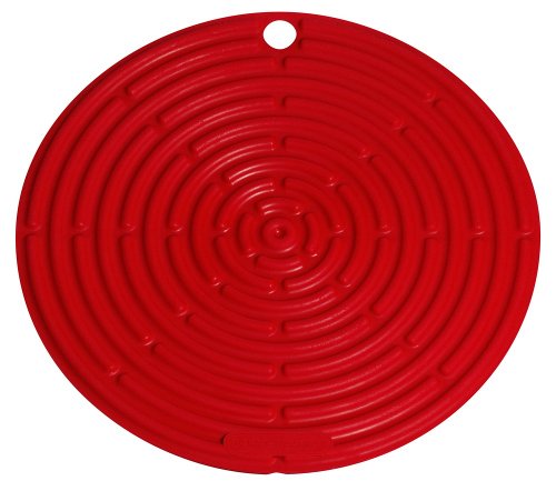 0630870023221 - LE CREUSET SILICONE 8 ROUND COOL TOOL, CHERRY