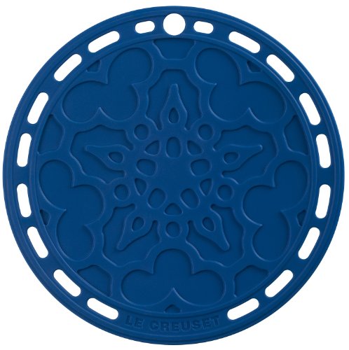 0630870090865 - LE CREUSET SILICONE 8 ROUND FRENCH TRIVET, MARSEILLE