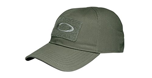 0630900509831 - OAKLEY MEN'S SI MK 2 MOD 0 STANDARD ISSUE TACTICAL FITTED HAT CAP - WORN OLIVE (L/XL)