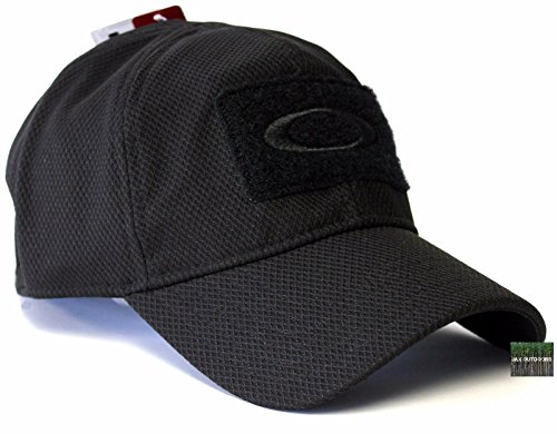 0630900510073 - OAKLEY MEN'S SI MK 2 MOD 1 STANDARD ISSUE TACTICAL FITTED HAT CAP - BLACK (S/M)