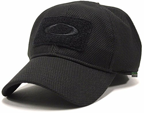 0630900510141 - OAKLEY MEN'S SI STANDARD ISSUE SPECIAL FORCES TACTICAL FITTED HAT CAP - BLACK (L/XL)