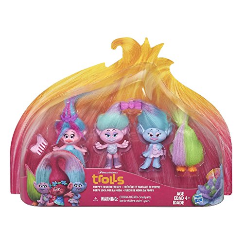 0630937329655 - NEW TROLLS HOT SELLER POPPY'S FASHION FRENZY TODDLER KIDS DREAMWORKSTEENS CHRISTMAS HOLIDAY GIFT SET COLLECTION PACK