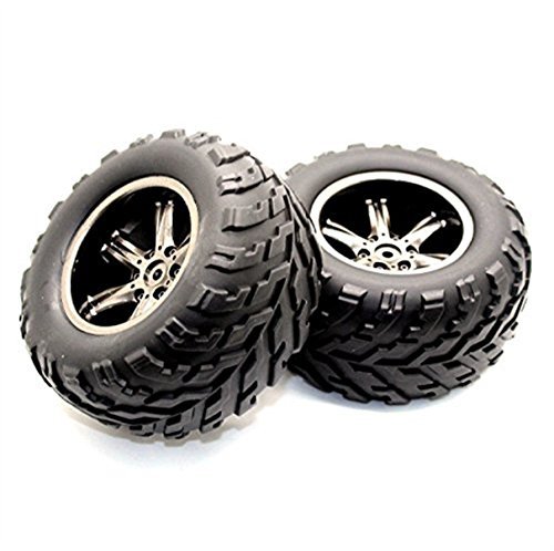 6309617877444 - WIDELAND-2 PCS RC CAR TIRE/TYRE ZJ01 FOR S911