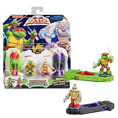 Legends of Akedo Beast Strike - Official Rules Bite Strike Starter Pack - 3  Mini Battling Warriors with Training Practice Piece and Exclusive Joystick