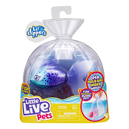 0630996261576 - LITTLE LIVE PETS LIL’ DIPPERS - MAGICAL WATER ACTIVATED UNBOXING AND INTERACTIVE FEEDING EXPERIENCE - FURTAIL