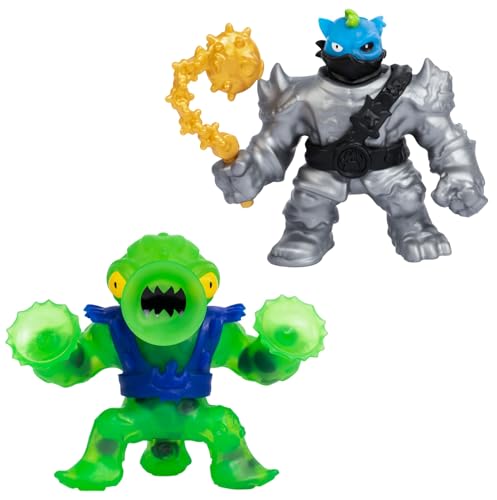  Heroes of Goo Jit Zu Cursed Goo Sea, Super Gooey, Goo Filled  Toy Blazagon Action Figure Hero Pack, with Color Changing Face That  Reveals His Curse