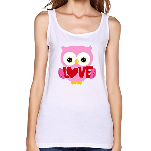 6310124020629 - SWEET LOVE ANIMAL OWL WOMEN'S TANK TOP