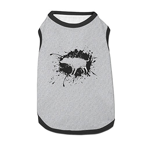 6310124073977 - BANKSY WET SHAKING DOG SILHOUETTE DOG CLOTHES
