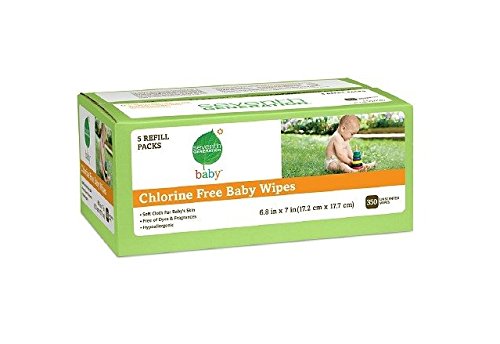 0631013214445 - SEVENTH GENERATION ORIGINAL SOFT AND GENTLE FREE & CLEAR BABY WIPES 350 EA