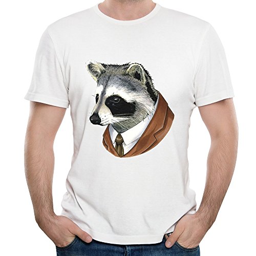 6310149014337 - MEN'S DOG WEARING A SUIT T-SHIRTS S WHITE