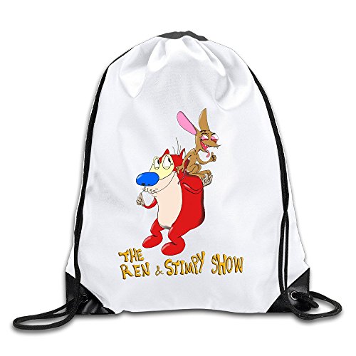 6310325164450 - MULTI-FUNCTIONAL THE REN & STIMPY SHOW DOG POUND HOP LOGO ROLLING BACKPACKS