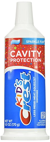 0631113221640 - CREST KIDS PASTE SPARKLE NEAT SQUEEZE TOOTHPASTE 6OZ A PACK OF TWO