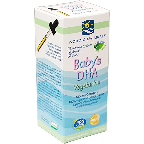 0631113227499 - NORDIC NATURALS - BABY'S DHA VEGETARIAN, SUPPORTS BRAIN AND VISUAL DEVELOPMENT, 1 OUNCE