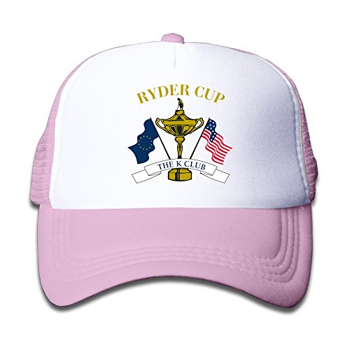 6311566036988 - KIDS 2016 USA RYDER CUP FLAT THE K CLUB UNISEX STRAPBACK HAT VINTAGE MESH CAP