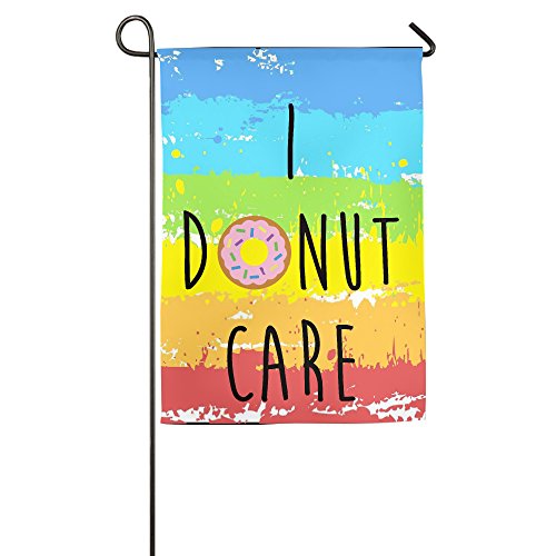 6312605010556 - I DONUT CARE I DON'T CARE ONE SIDED HOUSE FLAGS HOME FLAG