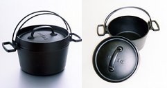 0631324825026 - SEIEIDO SOUTHERN IRON DUTCH OVEN OVEN 22CM BOTH HANDS F-408