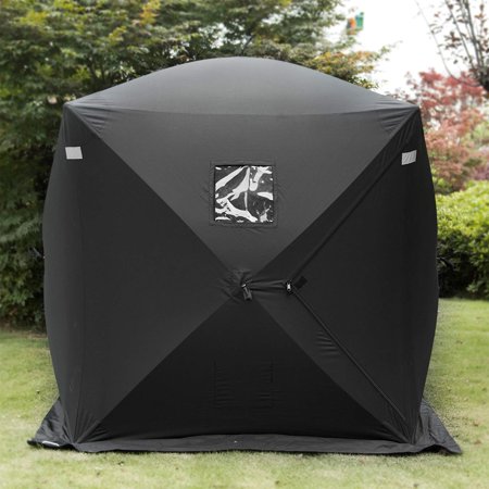 0631384446612 - VEVOR 2 PERSON ICE FISHING SHELTER TENT PORTABLE POP UP HOUSE OUTDOOR FISH EQUIPMENT