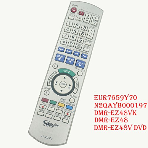 0631571041392 - FREE SHIPPING FOR PANASONIC N2QAYB000197 DMR-EZ48VK DMR-EZ48 DMR-EZ48V DVD REMOTE CONTROLS FREQUENCIMETRO