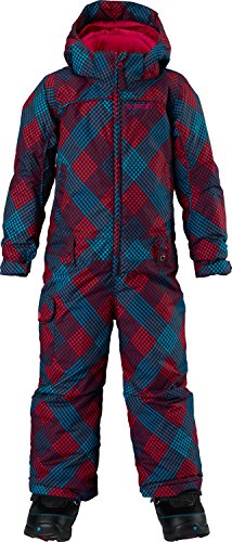0632059454178 - BURTON MINISHRED ILLUSION ONE PIECE SNOW SUIT - TODDLER GIRLS' MARILYN CHECKERS, 4T