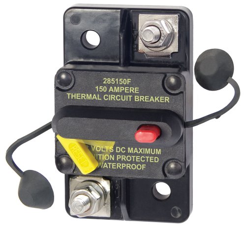 0632085071899 - BLUE SEA SYSTEMS 285-SERIES SURFACE MOUNT 150A CIRCUIT BREAKER