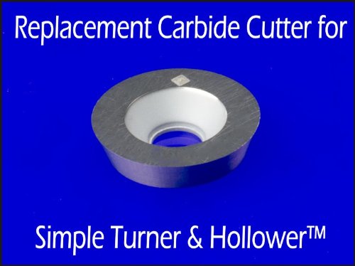 0632181498521 - REPLACEMENT CARBIDE CUTTER INSERT FOR SIMPLE TURNER & HOLLOWER (STH) 9/16 ROUND WOOD TURNING