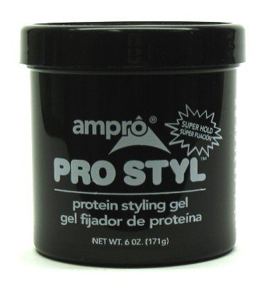 0632181698976 - AMPRO 6 OZ. PRO-STYL PROTEIN GEL SUPER HOLD BONUS (3-PACK) WITH FREE NAIL FILE