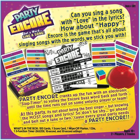 0632468003011 - PARTY ENCORE BOARD GAME