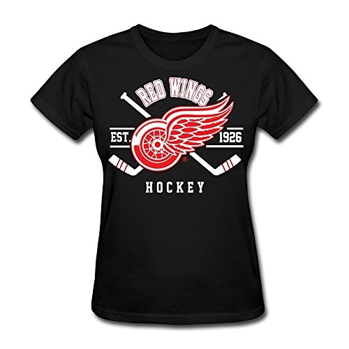 6326273569025 - SPOW WOMEN'S DETROIT RED WINGS NHL ICE HOCKEY TEAM LOGO T-SHIRT XL