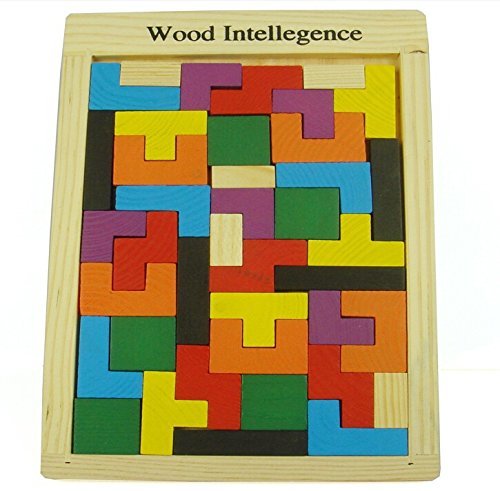 0632642103568 - WORLD FAMOUS WOODEN EDUCATIONAL JIGSAW PUZZLE TOYS WOOLPUZZLES GIFT TETRIS GAMESTYLE WOODEN BUILDING CHILDREN'S EDUCATIONAL TOYS