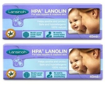 0632687739531 - LANSINOH HPA LANOLIN FOR BREASTFEEDING MOTHERS, 40 GRAMS (PACK OF 2; 80 GRAMS TOTAL)